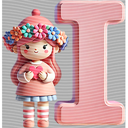 Cartoon letters-CL 618